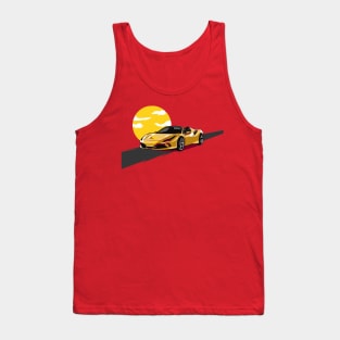 Luxury Sports Car Tank Top